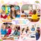 320 PCS Punch Cards, Incentive Loyalty Reward Card Student Awards Loyalty Cards for Business, Classroom, Kids Behavior, Students, Teachers, 3.5 x 2 Inch, 4 Styles (Multi Punches)